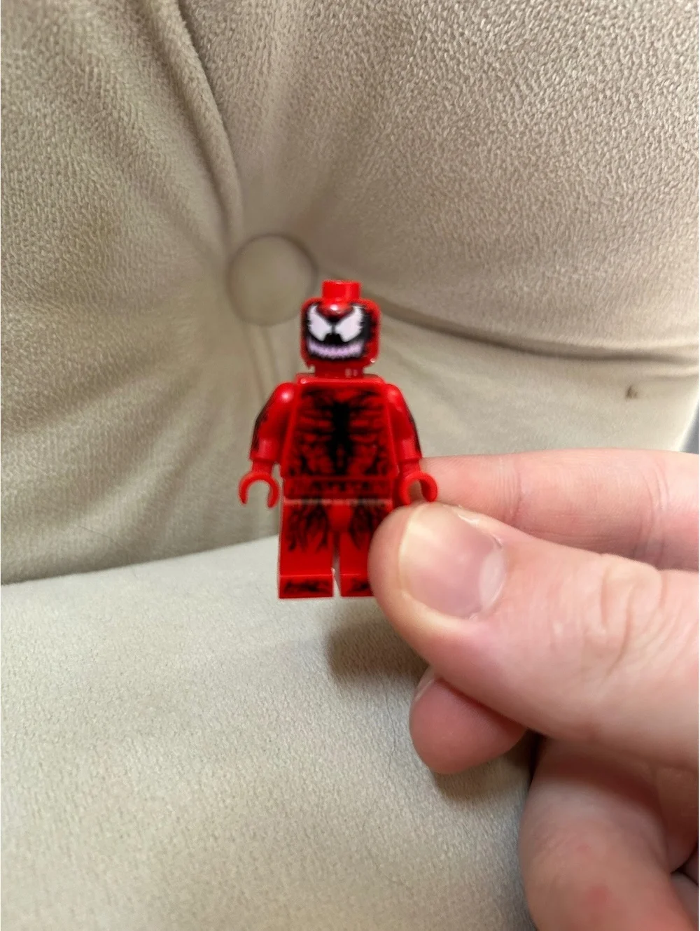 Lego Marvel Super Heroes Carnage Minifigure